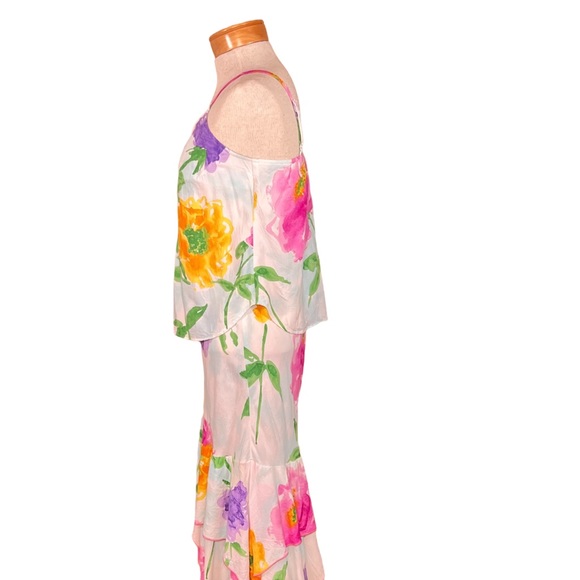 Jams World Women’s Tropical Floral Skirt & Cami Set XS - Picture 3 of 15